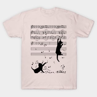 Cat and Music Lovers - a new design for Cat lovers 2019 T-Shirt